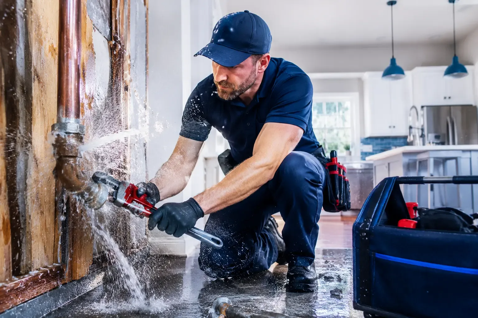 Local emergency pipe repair professionals in Farmington, IL